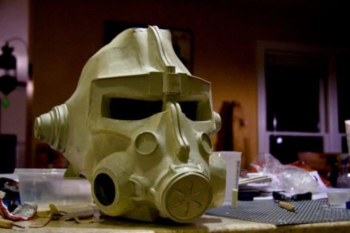 How to Reproduce Fallout 3 Helmet (49 pics)