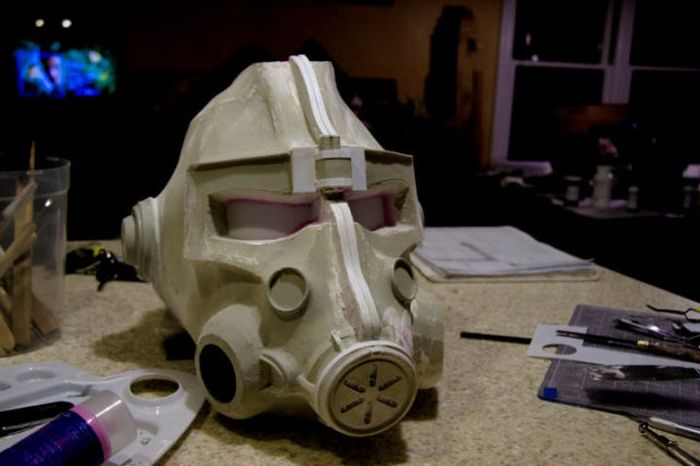 How to Reproduce Fallout 3 Helmet (49 pics)