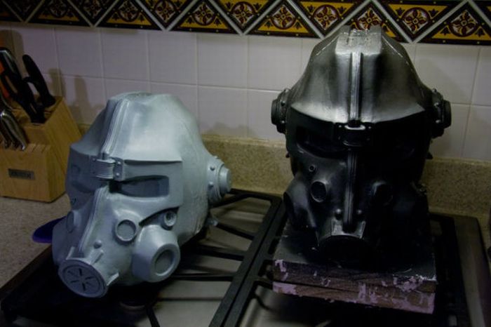 How to Reproduce Fallout 3 Helmet (49 pics)