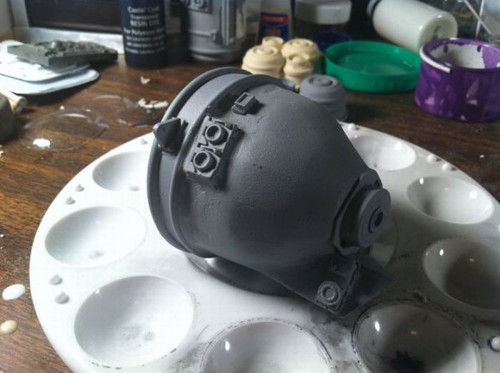 How to Reproduce Fallout 3 Helmet (49 pics)