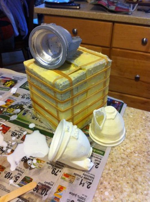 How to Reproduce Fallout 3 Helmet (49 pics)