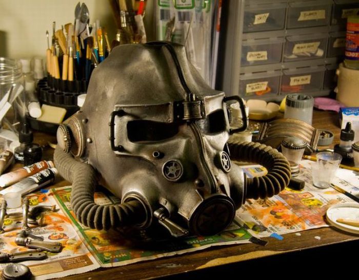 How to Reproduce Fallout 3 Helmet (49 pics)