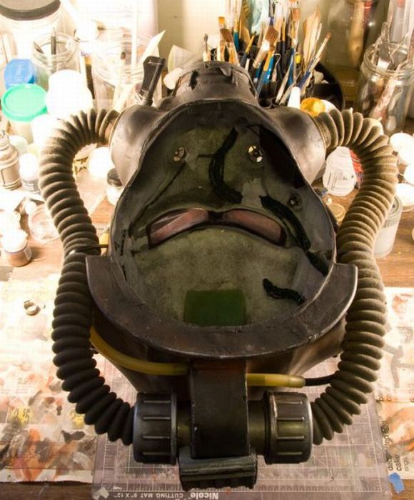 How to Reproduce Fallout 3 Helmet (49 pics)