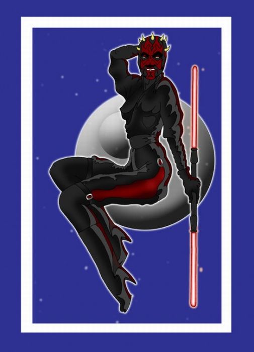 How Do You Like Your Star Wars Pin Ups? (9 pics)