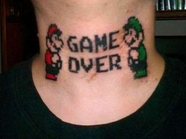 Video Game Tattoos (34 pics)