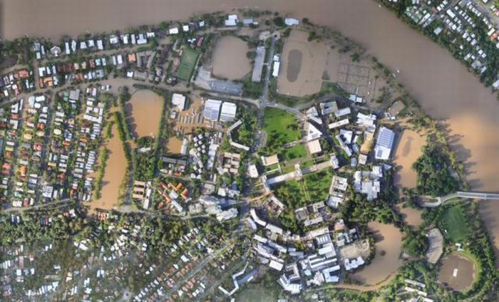 The Devastation Caused by the Brisbane Floods: Before and After (40 pics) The Devastation Caused by the Brisbane Floods: Before and After (40 pics)