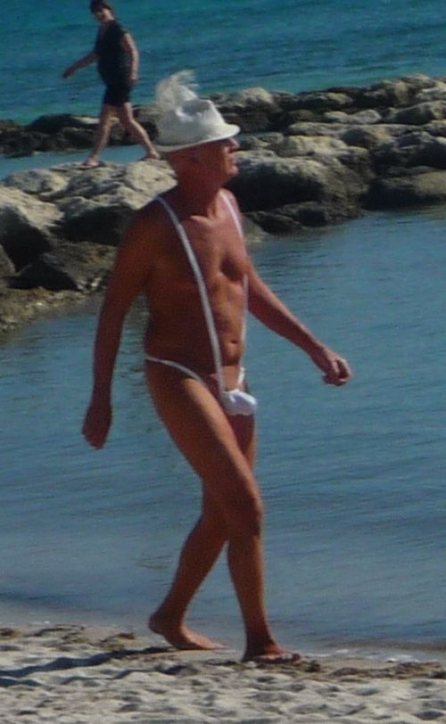Senior Citizen's Bathing Suite (2 pics)