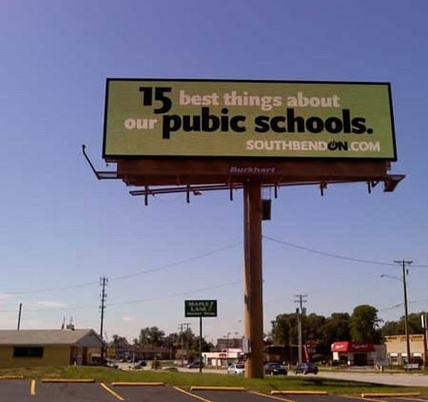 Billboard Spelling Fails (14 pics)