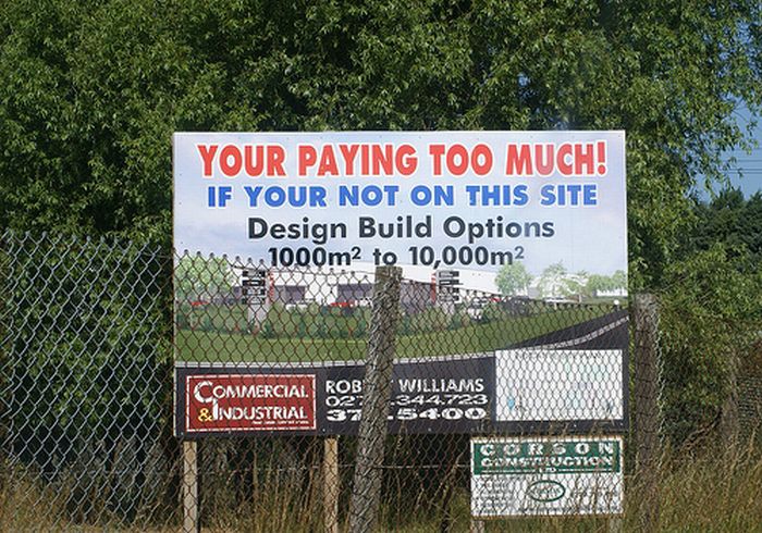 Billboard Spelling Fails (14 pics)