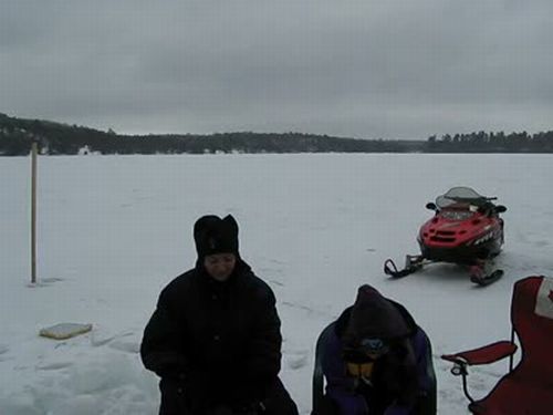 Crazy Ice Fishing in Canada