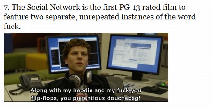 12 Things You Probably Didn’t Know About "The Social Network" (12 pics)