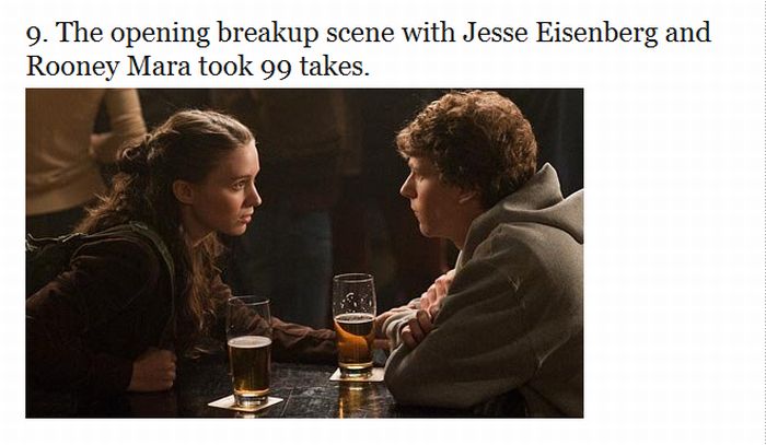 12 Things You Probably Didn’t Know About "The Social Network" (12 pics)