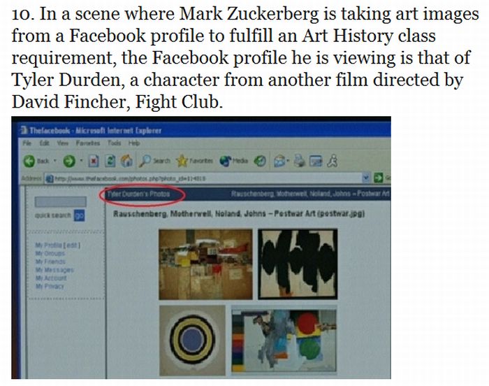 12 Things You Probably Didn’t Know About "The Social Network" (12 pics)