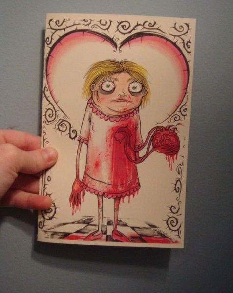 Frightening Valentines (94 pics)