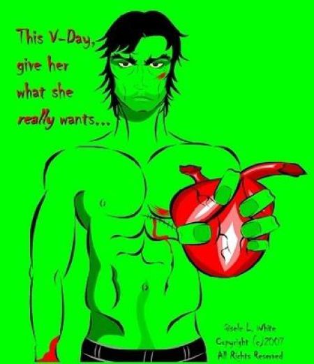 Frightening Valentines (94 pics)