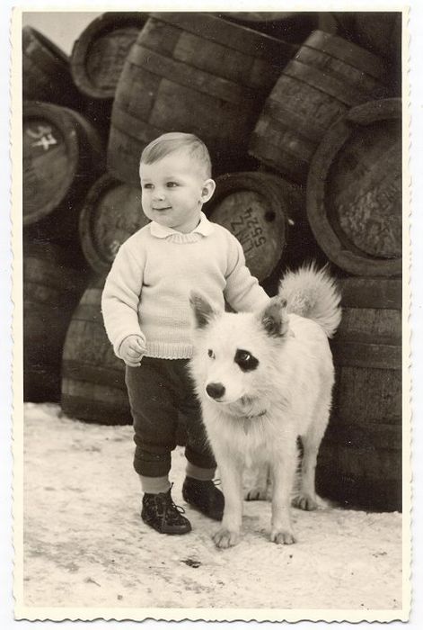 Retro Photos of People with Dogs (21 pics)