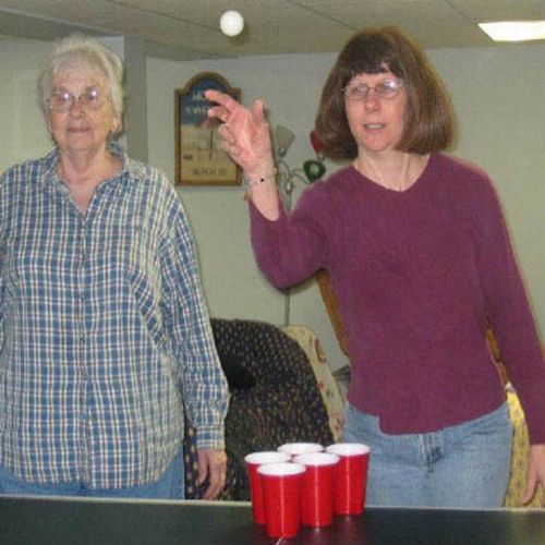 Grandmas Playing Beer Pong (22 pics)