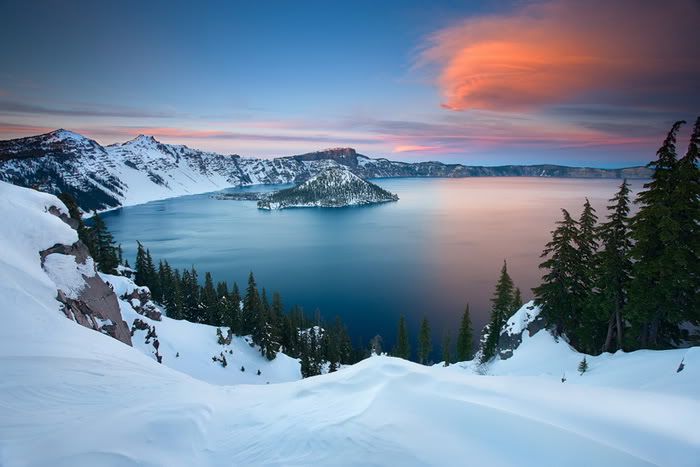 Awesome Mountain Color In Winter Photos (20 pics)