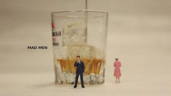 Some of Our Favorite TV Series in Miniature (17 pics + video)