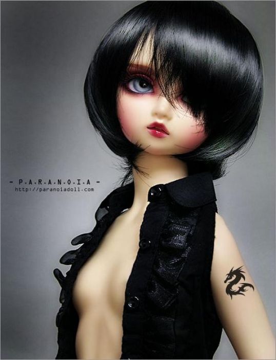 Very Weird Dolls in Gothic Style (28 pics)