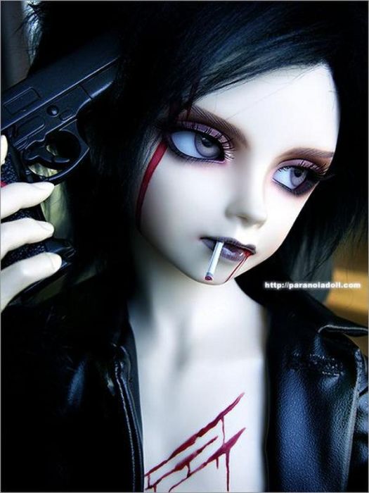 Very Weird Dolls in Gothic Style (28 pics)