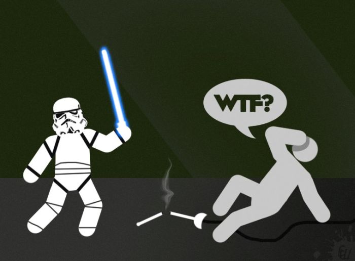 Simple but Clever Drawings to Illustrate WTF Situations. Part 3 (9 pics)