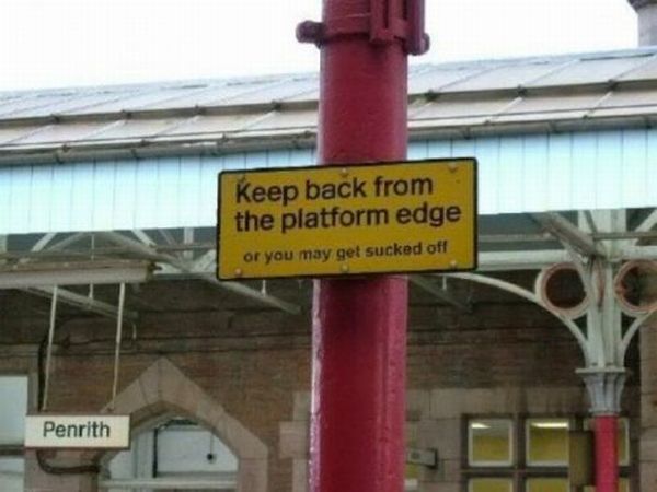 Signs Completely Devoid of Common Sense (23 pics)