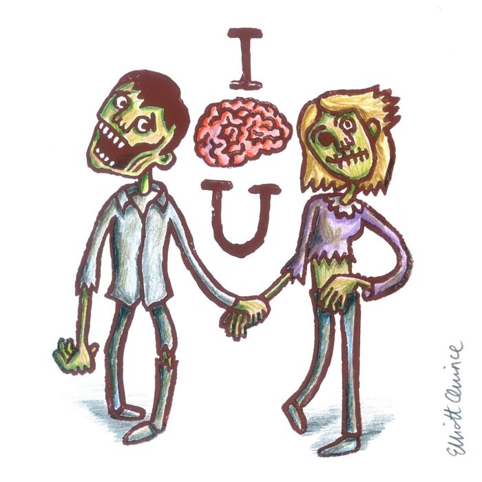Zombie Valentines (7 pics)