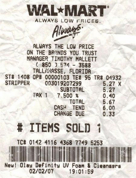 The Funniest Receipts Of All Time (15 pics)