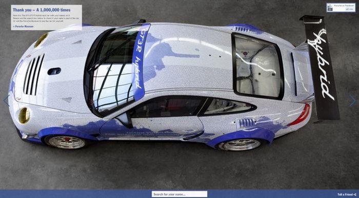 Facebook Porsche GT3 R Hybrid (10 pics)