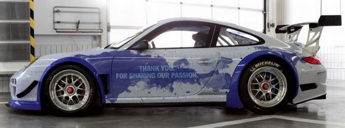 Facebook Porsche GT3 R Hybrid (10 pics)
