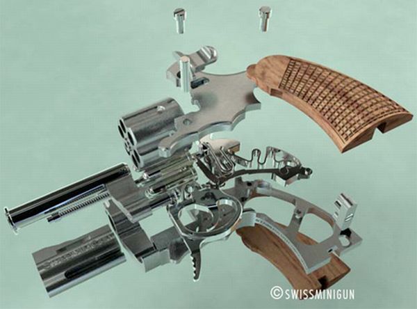 Swiss Mini Gun - World’s Smallest Gun (7 pics)