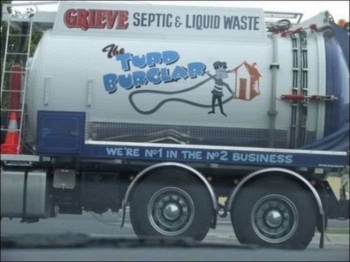 Sanitation Trucks With Hilarious Signs & Messages (13 pics)