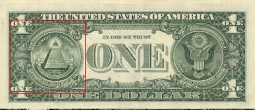 1-Dollar Bill Has Its Secrets (6 pics)
