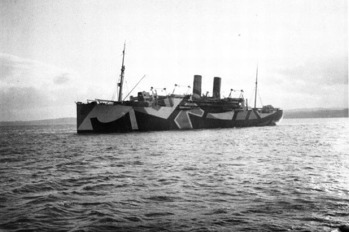 Ships Camouflage from WW1 (16 pics)