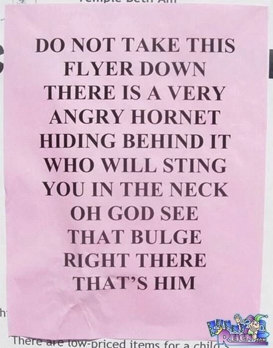 The Funniest Street Fliers (32 pics)
