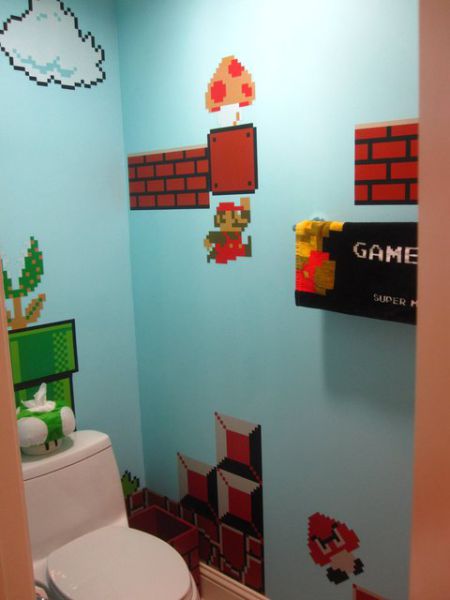 Super Mario Bathroom (11 pics)