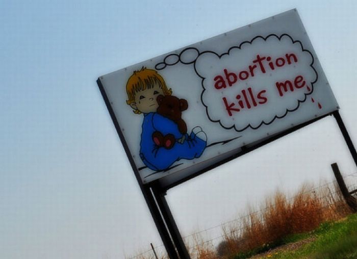 Anti-Abortion Signs (26 pics)