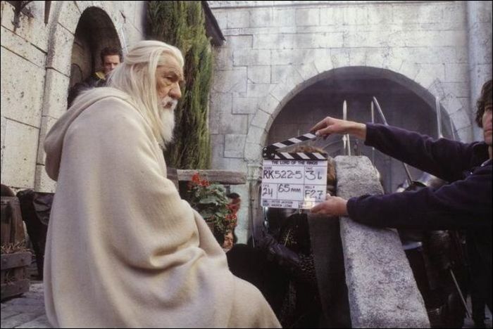 Photos from the Set of Lord of the Rings (50 pics)