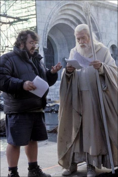 Photos from the Set of Lord of the Rings (50 pics)