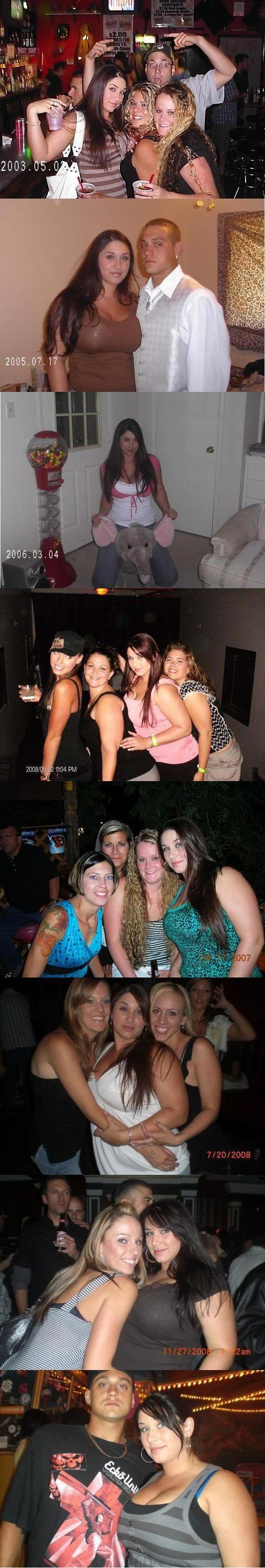 Girls Before and After... Junk Food (17 pics)