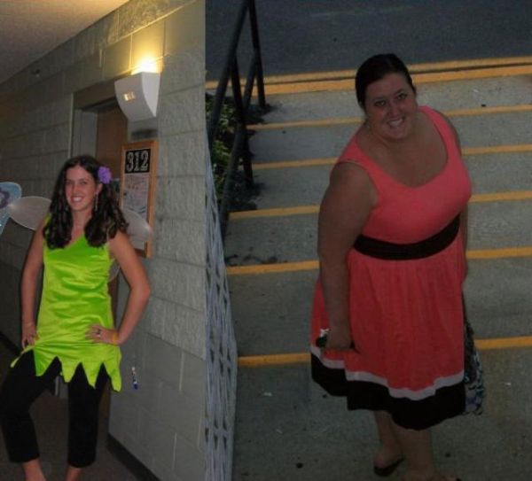 Girls Before and After... Junk Food (17 pics)