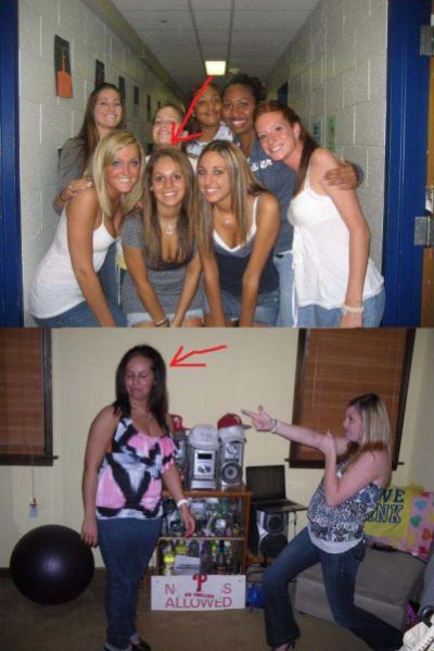 Girls Before and After... Junk Food (17 pics)