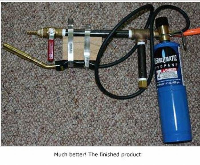 Homemade Flamethrower (30 pics)