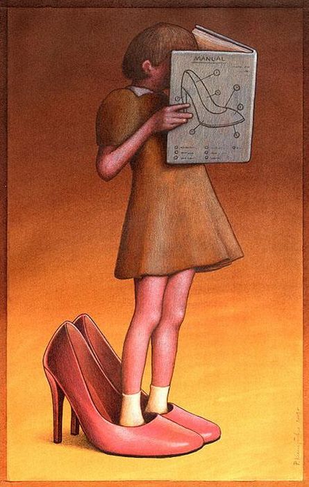 Satiric Drawings by a Polish Artist Pawel Kuczynski (88 pics)