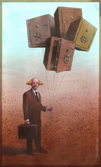 Satiric Drawings by a Polish Artist Pawel Kuczynski (88 pics)
