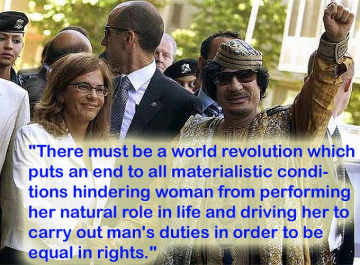 Silliest Gadaffi Quotes (8 pics)