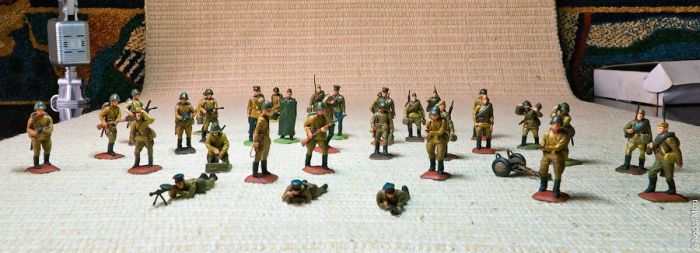 Plasticine Army (70 pics)