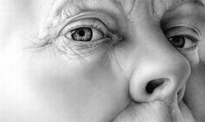 Very Realistic Black and White Drawings (96 pics)