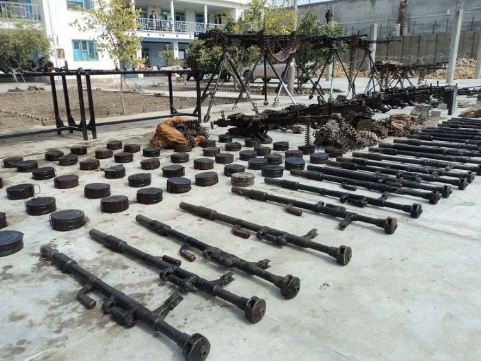Weapons Confiscated from Taliban (9 pics)